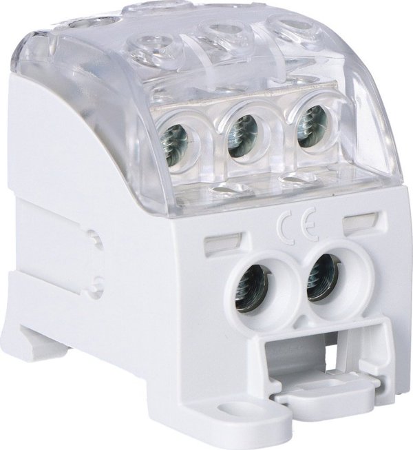 Simet SUB 220 Μπλοκ Διανομής Ρεύματος Universal Al/Cu, 1000V, Γκρι 82060