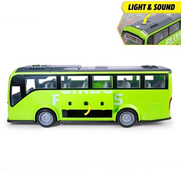 Simba Dickie City Volvo autobus Flixbus 54cm 374-9041
