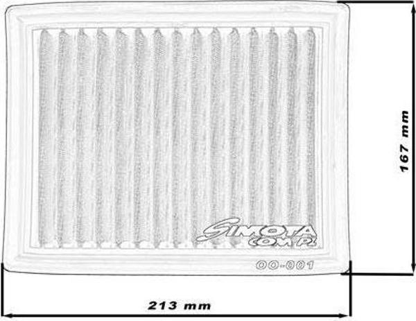 Simota Wkladka SIMOTA OO001 213X167mm