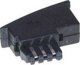 S-Impuls S-Impuls Αντάπτορας TAE-F σε RJ11 (6/4) στενή εκδοχή (Bulk)