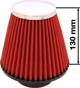Simota Filtr stozkowy SIMOTA JAU-H02108-05 101mm Red