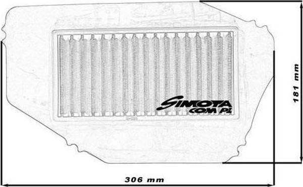 Simota Wkladka SIMOTA OH004 306X181mm