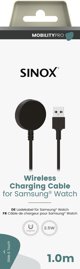 Sinox kabel ladujacy do Samsung Watch czarny