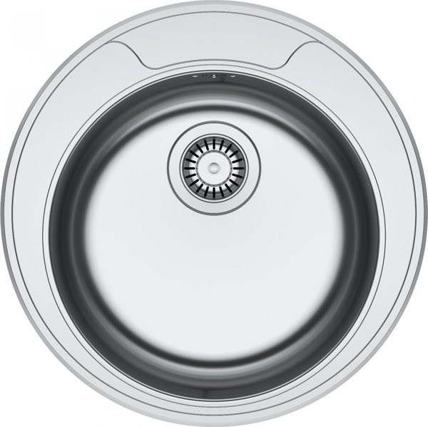 Franke Νεροχύτης Κουζίνας RON 610-39 Inox 101.0714.972