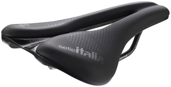 Selle Italia Novus Boost Evo Gravel TM Superflow Σέλα Ποδηλάτου, Μέγεθος L, 242g, Μαύρο