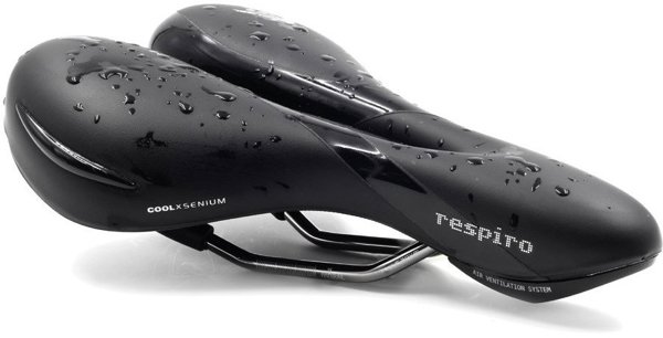 Selle Royal Σέλα Ποδηλάτου Respiro Soft Moderate, Unisex, με Gel, Ελαστομερή & Κανάλι Ψύξης, 496g