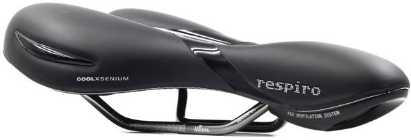Selle Royal Σέλα Ποδηλάτου Respiro Soft Moderate, Unisex, με Gel, Ελαστομερή & Κανάλι Ψύξης, 496g