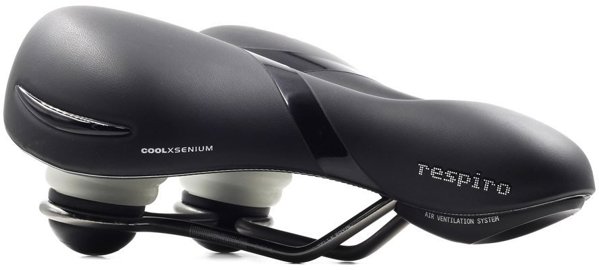 Selle Royal Σέλα Ποδηλάτου Respiro Soft Relaxed Unisex, με Gel, Ελαστομερή & Κανάλι Ψύξης, 771g (2026)