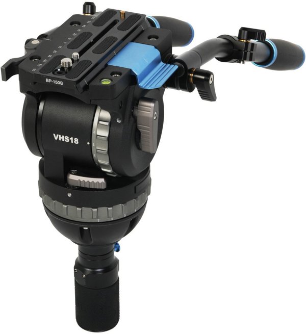 Sirui Pro Fluid Video Head VHS18 with 100mm Half Ball