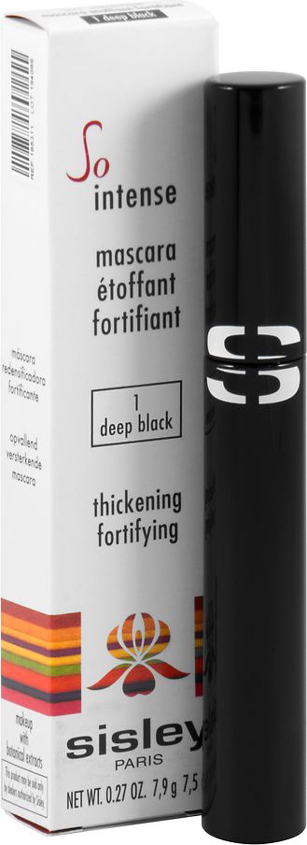 Sisley SO INTENSE MASCARA THICKENING FORTIFYING 01 czarny 7,5ML