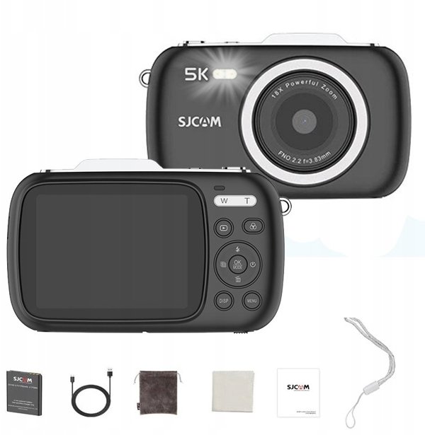 SJCAM ZV100 BLACK - APARAT - KAMERA