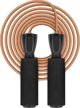 Σχοινάκι Αθλητικό Rebel Μπλέξιμο Δέρμα με Λαβή από Αφρώδες και Μεταλλικό Ρουλεμάν 2,8m Ρυθμιζόμενο REBEL ACTIVE