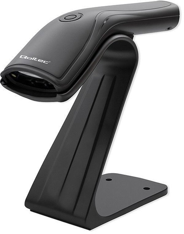 Qoltec Σαρωτής Barcode 1D με Βάση και Σύνδεση USB