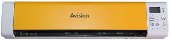 Φορητός Σαρωτής Avision MetaMobile 20 με ADF, Ανάλυση 600x600 DPI, για Χαρτί Α4, Λευκός/Κίτρινος