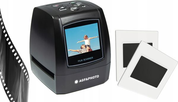 AgfaPhoto AFS100 Ψηφιακός Σαρωτής Φιλμ & Διαφανειών 35mm με Οθόνη LCD 2.4", 10MP, SB6152