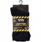 Βαμβακερές Κάλτσες VM FOOTWEAR, μέγεθος 35-38, 3 ζεύγη, μαύρες