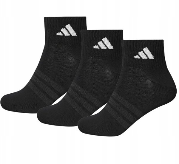 Skarpety adidas Thin Essentials Ankle 3P 3P KC9613