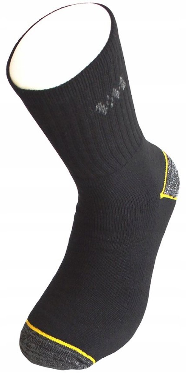 Κάλτσες βαμβακερές-πολυεστερικές VM FOOTWEAR, μέγεθος 43-46, 3 ζεύγη, μαύρο-γκρι