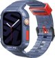 SKINARMA Saido Λουράκι & Θήκη 2σε1 για Apple Watch 45/44mm, Σκούρο Μπλε