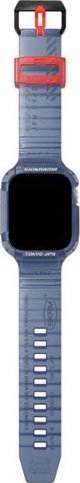 SKINARMA Saido Λουράκι & Θήκη 2σε1 για Apple Watch 45/44mm, Σκούρο Μπλε