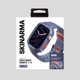 SKINARMA Saido Λουράκι & Θήκη 2σε1 για Apple Watch 45/44mm, Σκούρο Μπλε