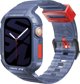 SKINARMA Saido Λουράκι & Θήκη 2σε1 για Apple Watch 45/44mm, Σκούρο Μπλε