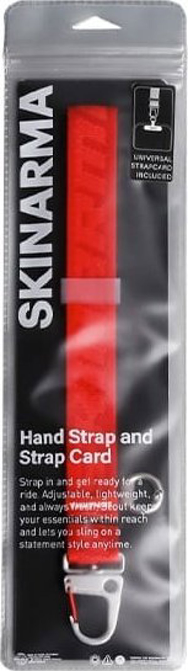 Skinarma Scout Handstrap Λουράκι Smartphone, Universal, Κόκκινο