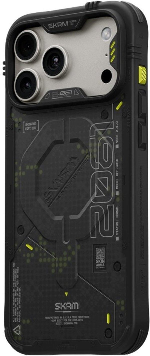 SKINARMA Etui Vigor XE MagSafe do iPhone 18 Pro Max / 17 Pro Max szary