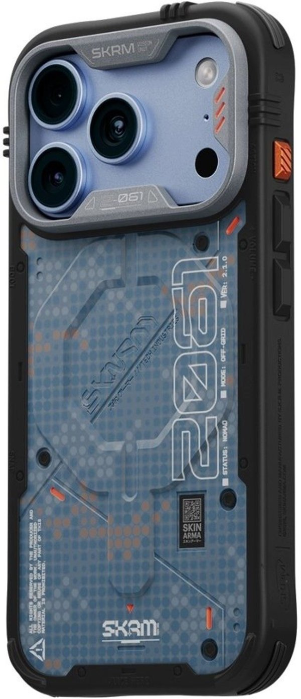 SKINARMA Etui Vigor XE MagSafe do iPhone 18 Pro / 17 Pro niebieski