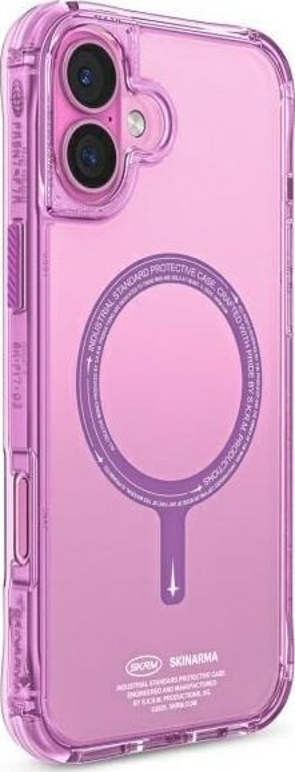 Skinarma Θήκη Saido για iPhone 16 6.1" με Μαγνητική Φόρτιση, Ροζ