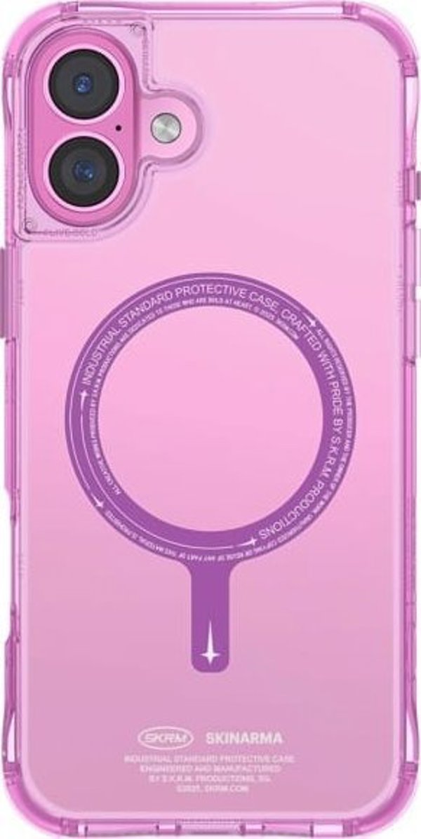 Skinarma Θήκη Saido για iPhone 16 6.1" με Μαγνητική Φόρτιση, Ροζ