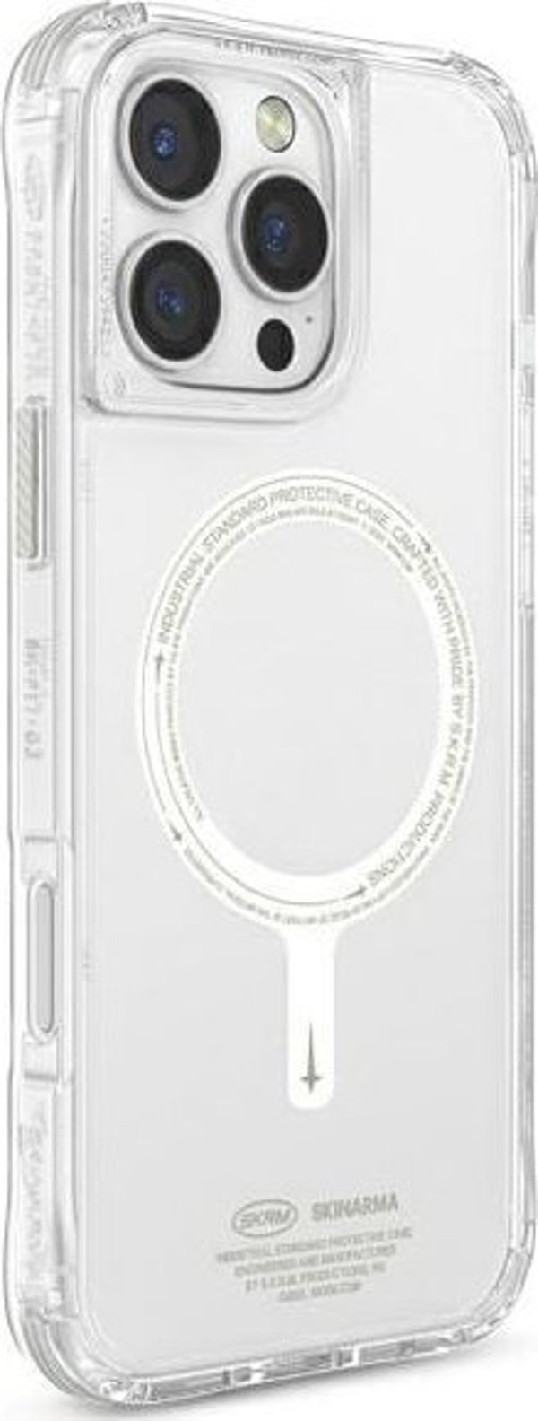 Θήκη Skinarma Saido για iPhone 16 Pro 6.3" με MagSafe, Magnetic Charging, Πράσινο (Niteglow)