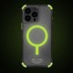 Θήκη Skinarma Saido για iPhone 16 Pro 6.3" με MagSafe, Magnetic Charging, Πράσινο (Niteglow)