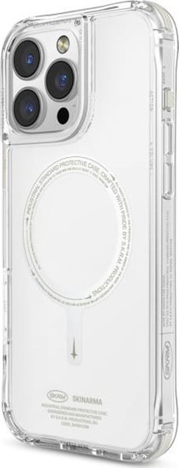 Θήκη Skinarma Saido για iPhone 16 Pro 6.3" με MagSafe, Magnetic Charging, Πράσινο (Niteglow)