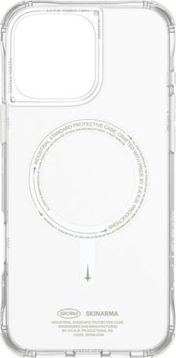 Θήκη Skinarma Saido για iPhone 16 Pro 6.3" με MagSafe, Magnetic Charging, Πράσινο (Niteglow)