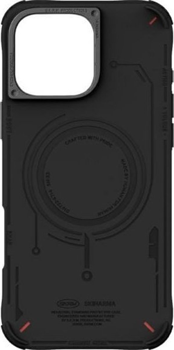 SKINARMA Θήκη Mecha για iPhone 16 Pro 6.3" Μαγνητική, Μαύρο