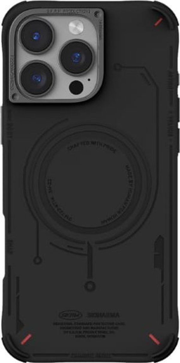SKINARMA Θήκη Mecha για iPhone 16 Pro 6.3" Μαγνητική, Μαύρο