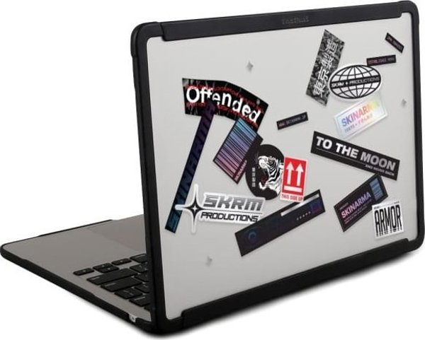 SKINARMA Θήκη Henko για MacBook Air 13" (2018-2020) - Διαφανής (Frost Clear)