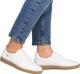 Δερμάτινα Γυναικεία Sneakers Rieker W2200 Λευκά 41