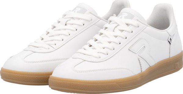 Δερμάτινα Γυναικεία Sneakers Rieker W2200 Λευκά 41