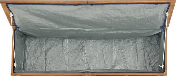 Skrzynia ogrodowa vidaXL Skrzynia ogrodowa, 150x50x53 cm, lite drewno tekowe