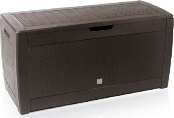 Skrzynia ogrodowa Prosperplast Boxe Rato 310 l Brąz [outlet]