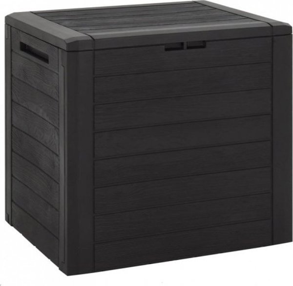 Skrzynia ogrodowa vidaXL Κασέλα κήπου, καφέ, 58,5x46x55 εκ, πολυπροπυλένιο