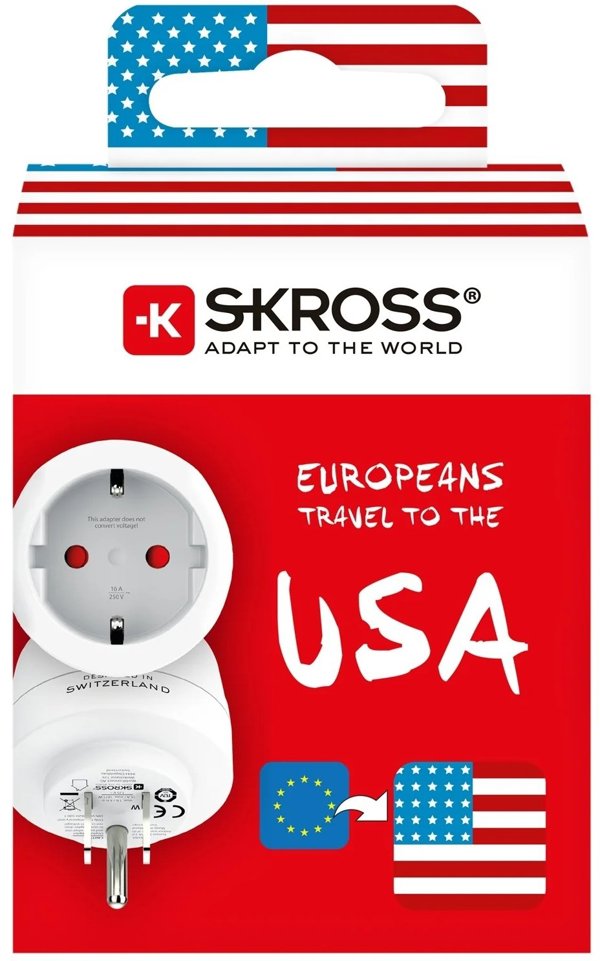 Skross Reiseadapter 1.500203C-E Ταξιδιωτικός Αντάπτορας Πρίζας