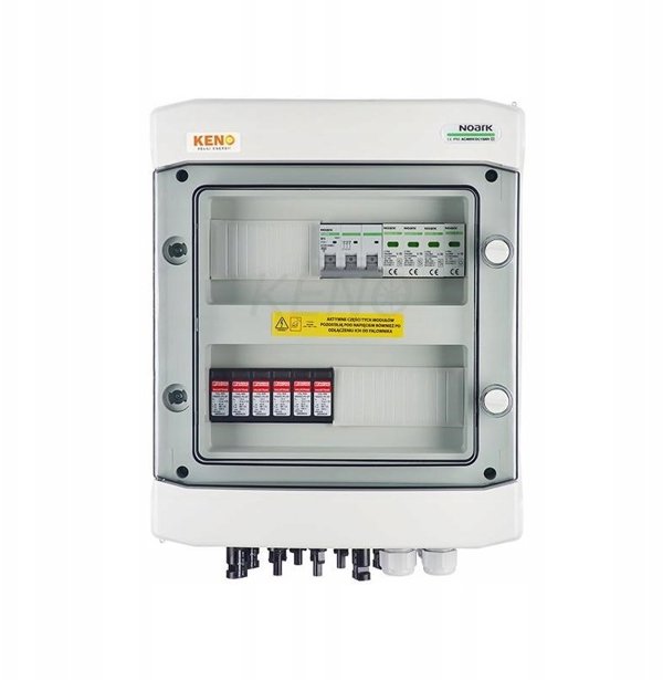 Κουτί σύνδεσης με περιοριστή υπερτάσεων DC+AC, 1000V, τύπος 2