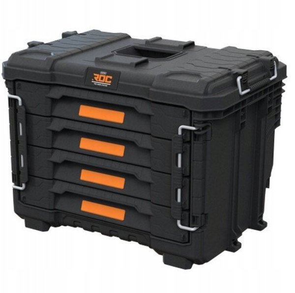 Keter Εργαλειοθήκη ROC Pro Gear 2.0 XL, με 4 Συρτάρια, 56,5x37,5x41,3cm