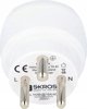 Skross Skross 1.500232-E, Type C (Europlug), Type K (DK), 100-250 V, 16 A, 4000 W, 52 mm