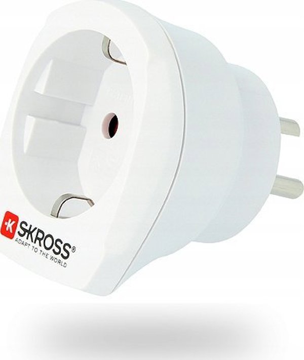 Skross Skross 1.500232-E, Type C (Europlug), Type K (DK), 100-250 V, 16 A, 4000 W, 52 mm
