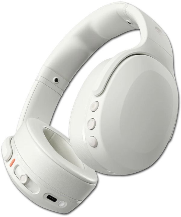 Ασύρματα ακουστικά Skullcandy Crusher Evo Bluetooth, Over-Ear, Λευκά