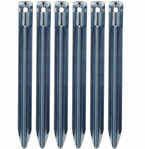 Sledzie Szpilki do Namiotu 20.5cm Kpl 6szt Metalowe Enero Camp